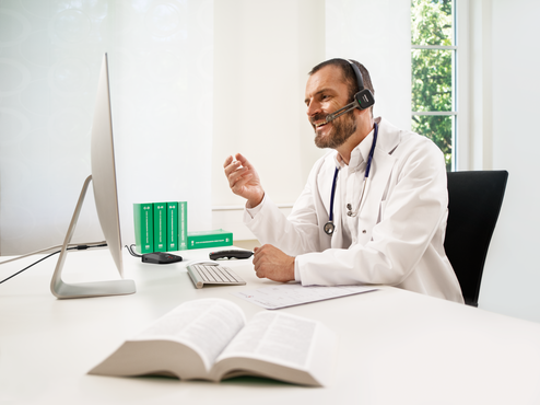 SpeechOne kabelloses Diktier-Headset