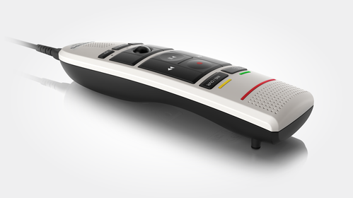 Comfortable ergonomic design for one-thumb operation