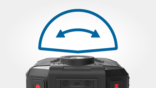 170° wide angle coverage for a more complete picture of any incident