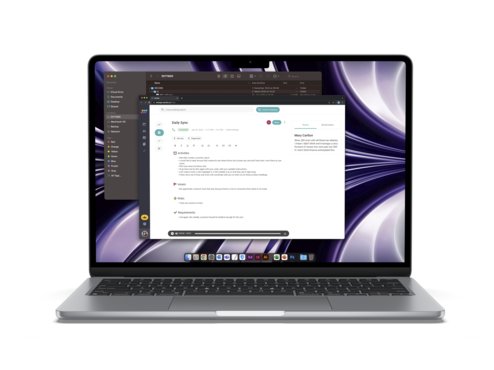 VoiceTracer Audio Recorder with Sembly Speech-to-Text Cloud Software