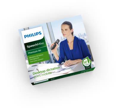 SpeechMike Premium Air draadloze dicteermicrofoon