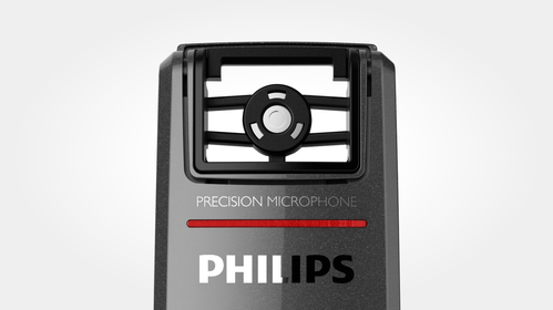 Free floating, decoupled microphone for precise recording