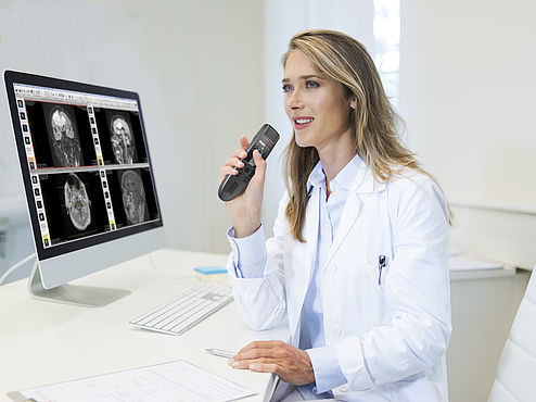SpeechMike Premium Air draadloze dicteermicrofoon
