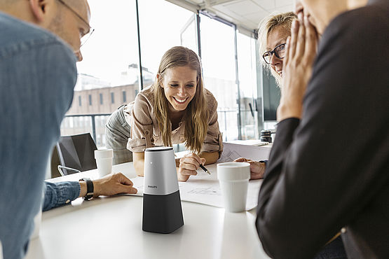SmartMeeting Portable Conference Microphone with Sembly Meeting Assistant