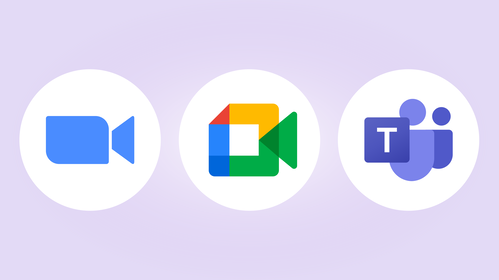 Sembly works with all major platforms such as Microsoft Teams, Google Meet, Zoom and GoToMeeting