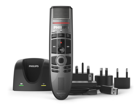 SpeechMike Premium Air draadloze dicteermicrofoon