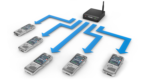 Actualizaciones de firmware automáticas para grabadoras de dictados para una gestión eficiente de los dispositivos